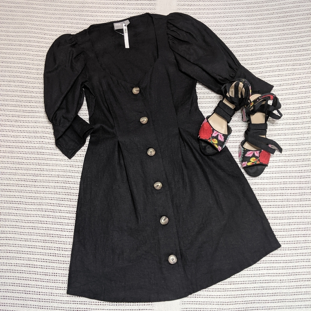 ASOS NWT Black 🖤 Mini Dress Size 0